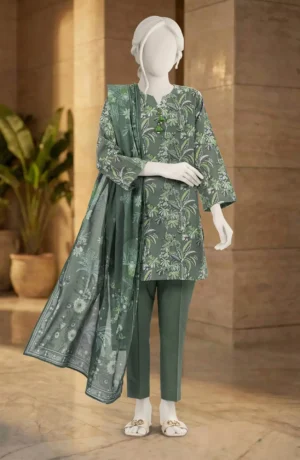 PRINTED LAWN STITCHED 2 PIECE
