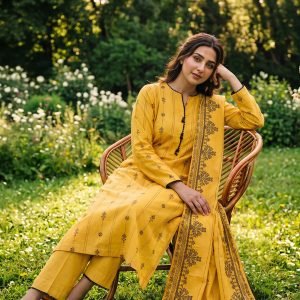 Collections LAWN| PRINTED | Yellow